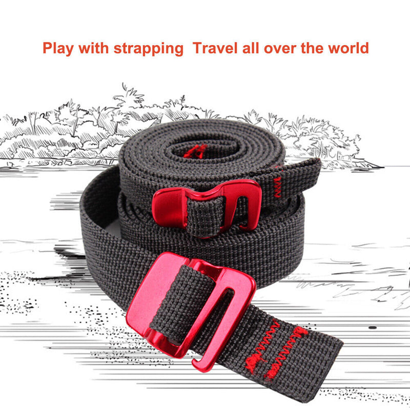1.5m nylon rope with cord strap and quick tension hook for climbing