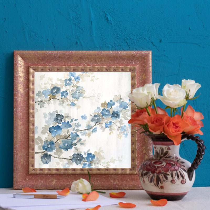 Ink Flower Oil Paint By Numbers Kit DIY Acrylic Painting Picture Frameless Ar