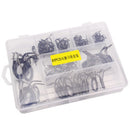 Steel Tip Repair Kit Fishing Rod Guide Eye Ceramic Ring Tackle Box Accessories