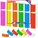 1600 DuPont paper bracelets 6 colors (red orange yellow green pink bl)