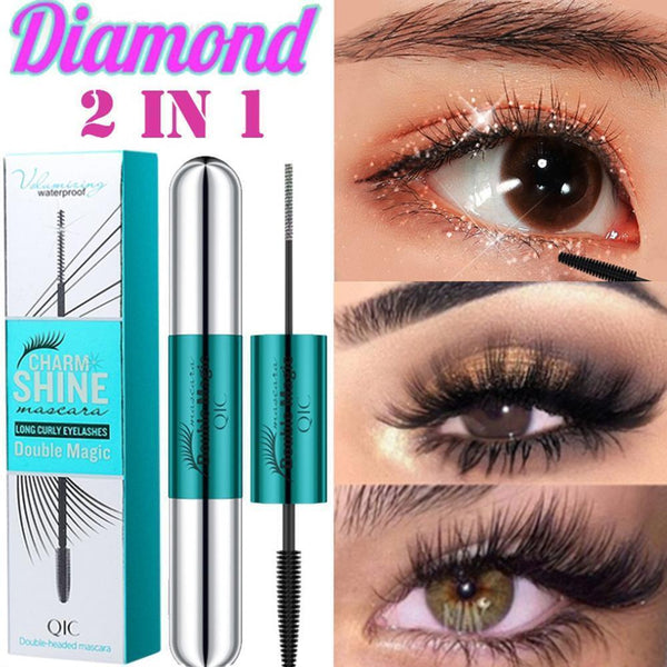 4D Silk Fiber Lash Mascara, 2 in 1 Thrive Mascara Lengthening 7Y6T HOT! P0E A7C5