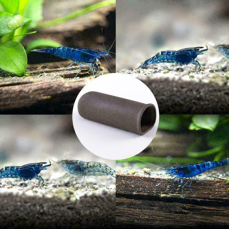 Fish Tank Cave Aquarium Shelter Ceramic Shrimp Spawn K Live Breed Hide K4F2