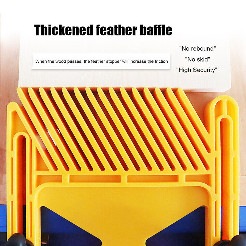 28pcs Carpentry Feather Board Gasket Double Layer Electric Saw Auxiliary Tool