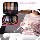 Crochet Hook Circular Knitting Needles Set with Case DIY Craft Sewing Kits