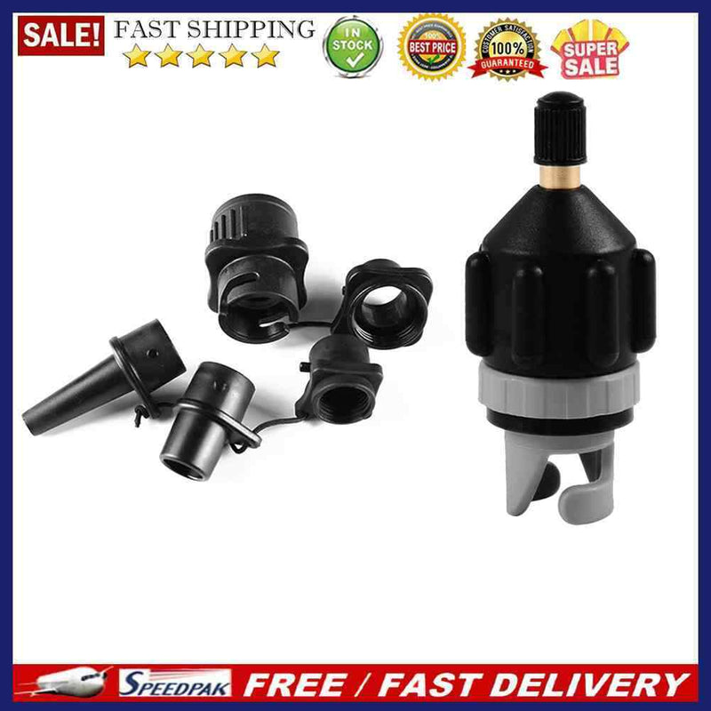 Paddle Board Canoes Air Valve Adapter Kayak Rowing Boat Air Valve Pump Conv