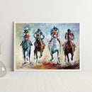 Frameless Oil Paint By Numbers Wall Art Posters Picture Craft Kit Home Decor