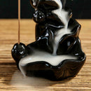 1*Perfect Ceramic Waterfall Backflow Smoke Incense Holder Burner Censer Q0 hot.