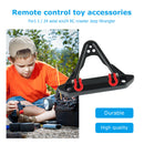 Front Bumper with Light for 1/24 Axial SCX24 RC Crawler Jeep Wrangler Parts