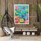 Dragonfly in Flower Oil Paint By Number DIY Handpainted on Canvas Wall Art