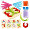 Montessori Pillar Collage Toys Children's Wooden Educational Enlightenment Toys`