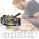 500pcs 0.9mm 31mm-40mm O Ring Rubber Seal Washers Waterproof Round Watch Gaskets