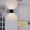 LED Wall Lamp 5W 85-265V 3000K Adjustable Bedside Lamp(Black)(Warm Light)