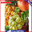 5D DIY Fresh Fruits Full Round Diamond Painting Wall Decor Rhinestone Art Crafts