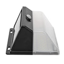 206LED Solar Motion Sensor Wall Light Outdoor Waterproof Garden Street Lamp