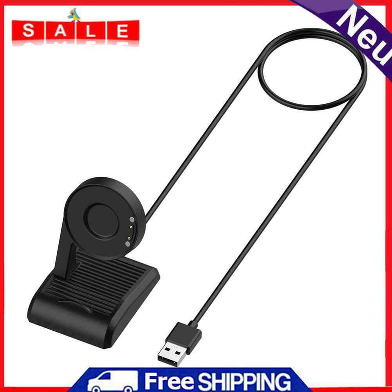 Smartwatch Dock Charger Stand USB Charging Cable Holder Adapter for Ticwatch E3