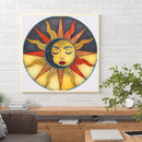 5D DIY Diamond Painting Sunflower Partial Special Shape Drill Craft Mosaic