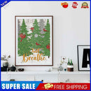 #A Christmas Tree Diamond Painting Special-shaped Partial Drill Wall Decor Gifts