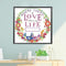Partial Embroidery Love Life Needlework Stamped 14CT DIY Cross Stitch Kits Decor