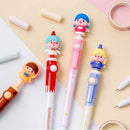 Unzip Stationery Gifts Rotating pen Black Ink Cartoon Pencils Gel Pens