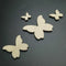 50x Mixed Size Butterflies MDF Wooden Shape Craft Embellishments HOT Wood C6V0