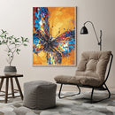 Painting By Numbers DIY Quiet Butterfly Canvas Oil Art Picture Ornaments Kit