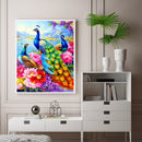 Animal Oil Paint By Numbers Kit DIY Frameless Drawing Picture for Adults Deco