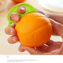 Plastic Random Color Orange Peelers Citrus Slicer Fruit Peeler Peeling Cutter
