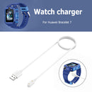 Charger Dock Smart Bracelet Charging Cable Cord for Huawei Band 7 (White A)