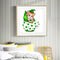 DIY Diamond Painting Part Special Shaped Drill Cat in Cup Rhinestone Modern Art