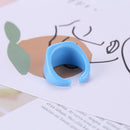 Color Oil Geometric Hand-painted Jelly Open Rings Women Party Jewelry (E) Newly
