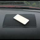 PVC Car Interior Sticky Black Carpet Dashboard Mat Phone Holder Anti-slip Pad