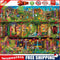 Colorful Gardens Oil Painting By Numbers DIY Frameless Picture On Canvas