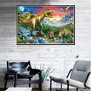 Dinosaur 5D Round Diamond Painting Embroidery DIY Needlework Cross Stitch/B