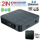 2in1 Bluetooth 5.0 Transmitter & Receiver Stereo Music W3M0 Car TV PC D M4V2