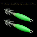 5pcs Luminous Squid Jigs Hooks Cuttlefish Octopus Cuttlefish Lure Bait Fishhook