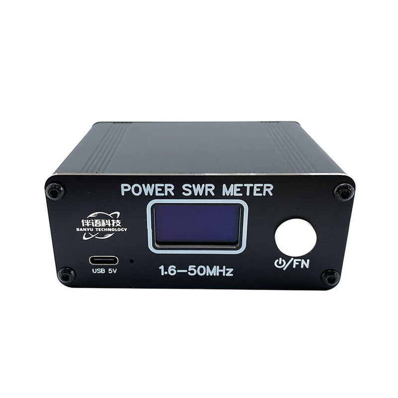 1.6-50mhz Hf Shortwave Band Power Chargeable Swr Power Meter with Display S