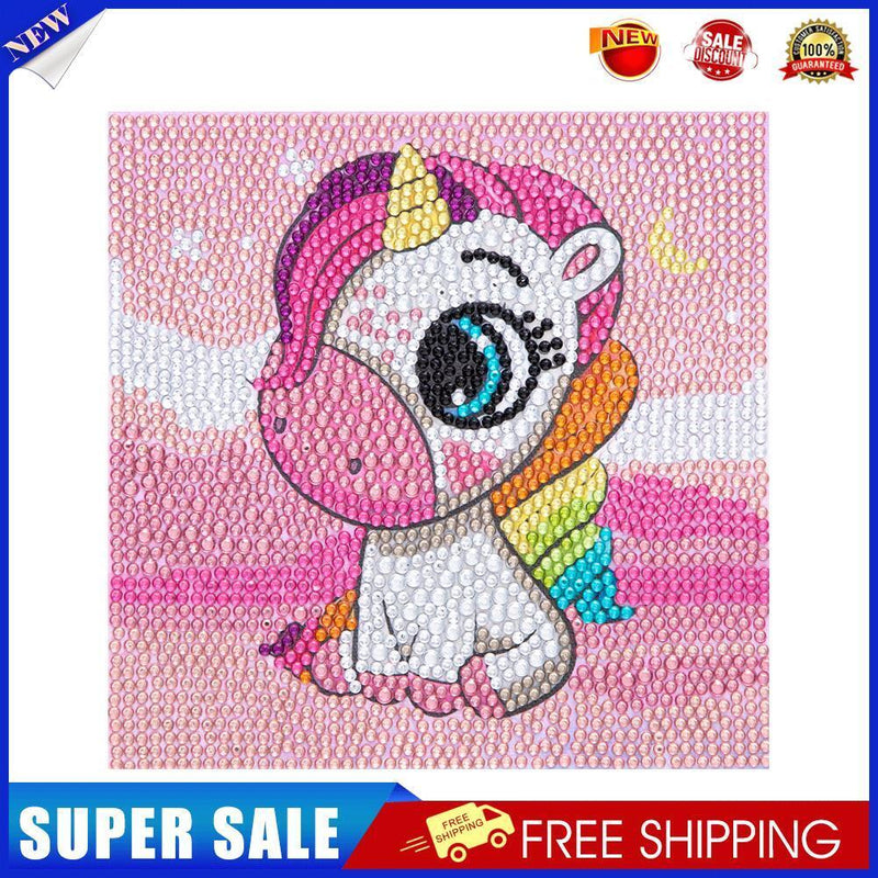 DIY Diamond Painting Full Round Crystal Drill Animal Decor for Kids (DX051)