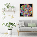 Datura Flower DIY Part Drill Special-Shaped Diamond Painting Mosaic Picture