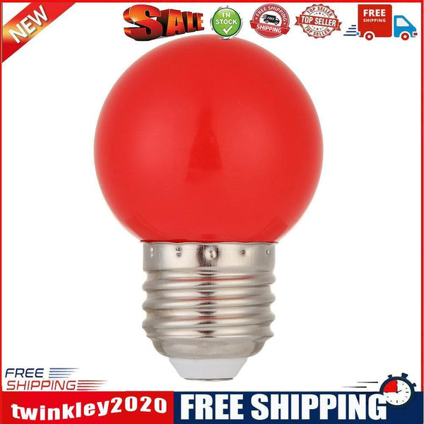 E27 0.5W SMD 2835 LED Bulb Garden Saving Energy Lantern Red Light (A Small)