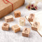 DIY Albums Forest Plants Wooden Rubber Stamp Flower Girl Printed Scrapbooking