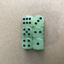 6pcs Luminous Dice Round Corner Dots Night Bar Supplies KTV Game Club Sieve