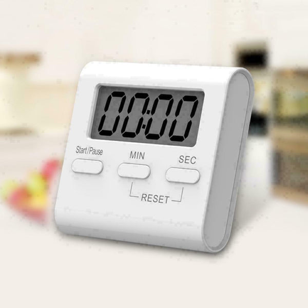 Kitchen Cooking Timer Count-Down Up Large Digital Clock Loud Well P7 Alarm O1Y9