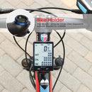 MTB Bike Speedometer Base Extension Bracket Computer Stem Holder (Blue) Newly