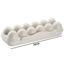 Durable Egg Tray Holder Kitchen Storage Box Fridge Crisper Container Organizer