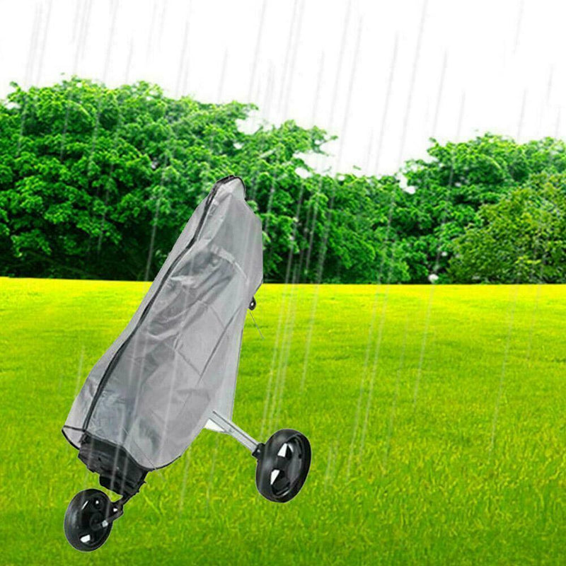 Portable Golf Bag Rain Cover Waterproof Protection Case PVC Ball Clubs K2A F7X0