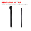 Carp Fishing Aluminum Bankstick for Buzz Bar Bite Alarm Rod Rest (60-100cm)