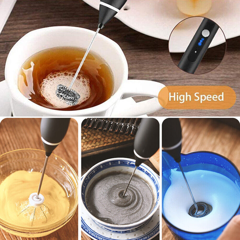 Handheld Electric Butter Mixer Milk Frother Egg Beater Mini Milk Foamer