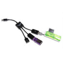 and Play Male To Female Connector OTG Hub Cable Adapter For Smartphone Tablet