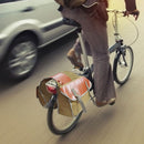 MTB Bicycle Rear Rack Carrier Trunk Bag Bike Tail Seat Pannier Pack (Khaki)