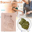 Wooden Cookie Mold Kitchen DIY Cookie Stamp Cake Decorating Embossing Craft